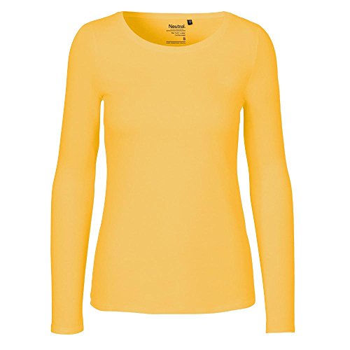 Neutral - Damen Longsleeve/Yellow, L von Neutral