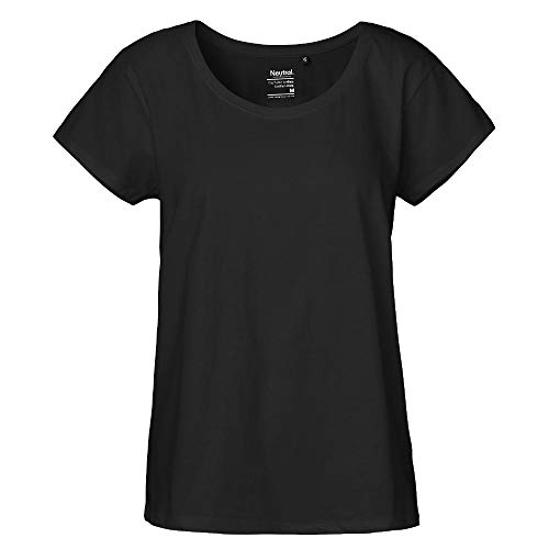 Neutral - Damen Loose Fit T-Shirt / Black, L von Neutral