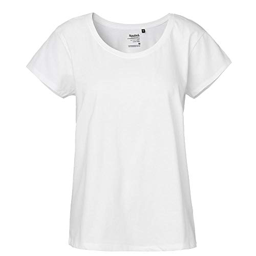 Neutral - Damen Loose Fit T-Shirt / White, L von Neutral