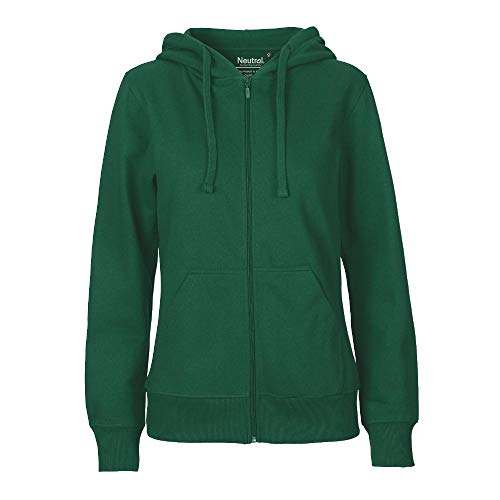 Neutral - Damen Sweatjacke 'Zip Hoodie' / Bottle Green, XL von Neutral