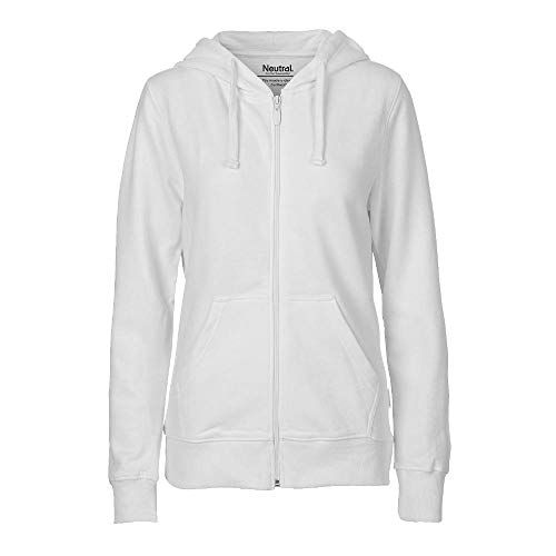 Neutral - Damen Sweatjacke 'Zip Hoodie' / White, M von Neutral