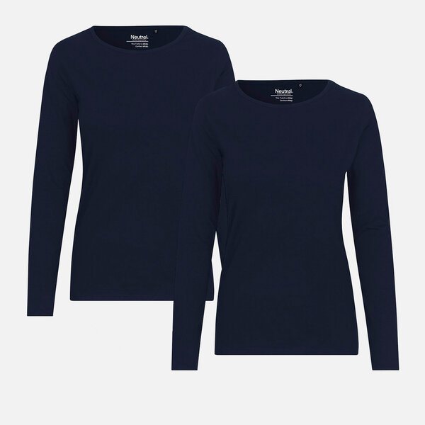 Neutral® Doppelpack Long Sleeve Shirt - Bio-Baumwolle von Neutral®