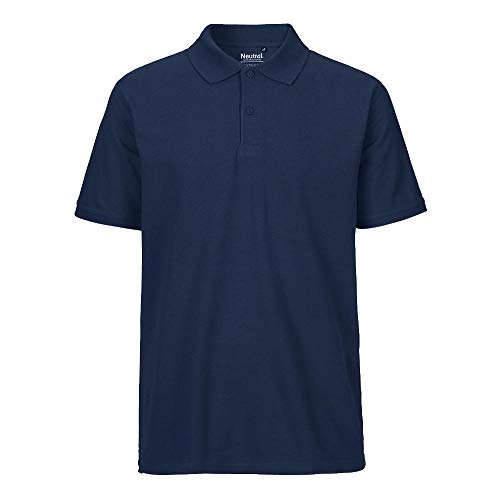 Neutral - Herren Poloshirt 'Classic' / Navy, 4XL von Neutral