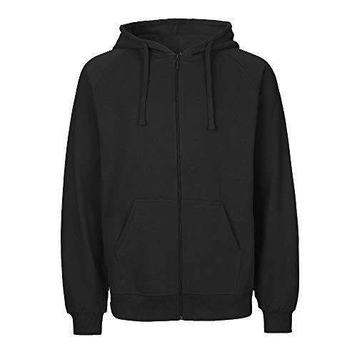 Neutral - Herren Sweatjacke 'Zip Hoodie' / Black, 5XL von Neutral