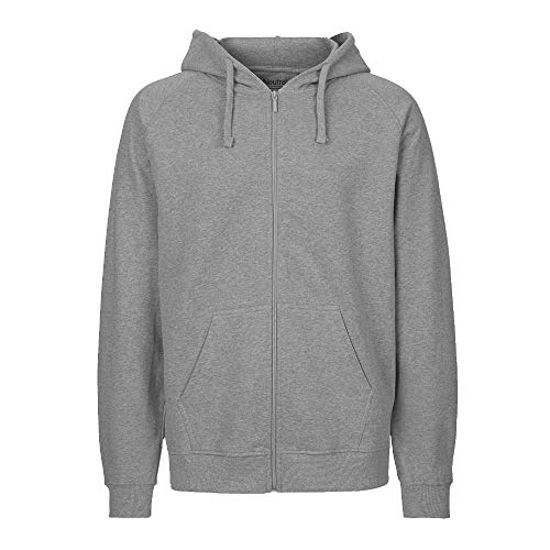 Neutral - Herren Sweatjacke 'Zip Hoodie' / Sports Grey, 5XL von Neutral