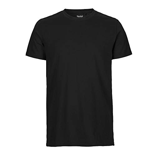 Neutral - Herren T-Shirt 'Fitted' / Black, XXL von Neutral