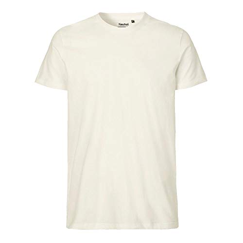 Neutral - Herren T-Shirt 'Fitted' / Natural, XXL von Neutral