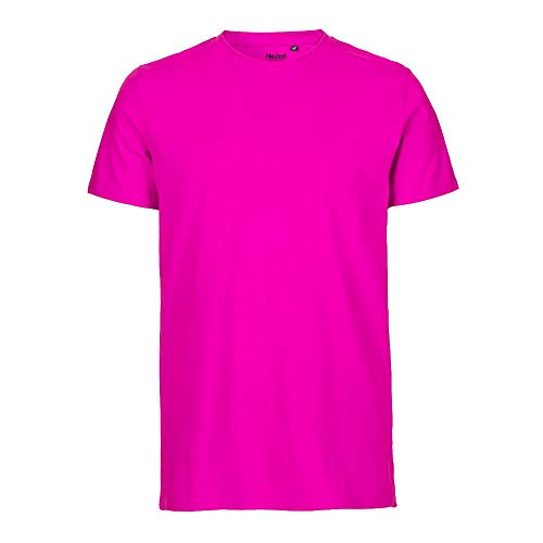 Neutral - Herren T-Shirt 'Fitted' / Pink, XXL von Neutral