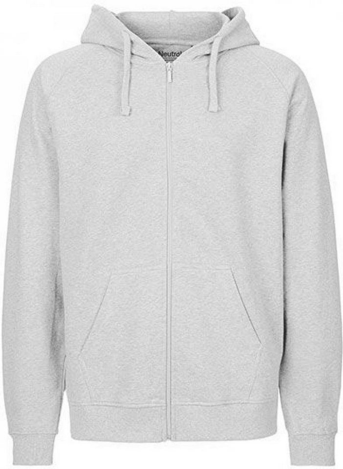 Neutral Kapuzensweatjacke Herren Zip Hoodie Kaputzenjacke / 100% Fairtrade-Baumwolle von Neutral