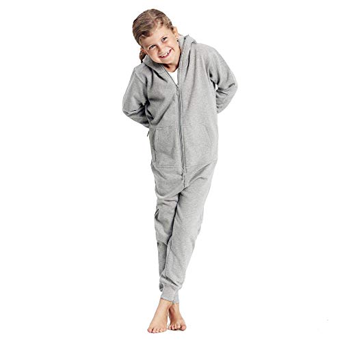 Neutral - Kinder Jumpsuit/Sports Grey, 116 von Neutral