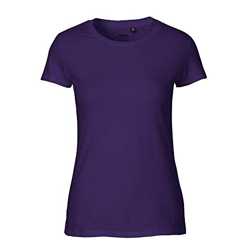 Neutral Ladies Fitted T-Shirt, Größe:M, Farbe:Purple von Neutral