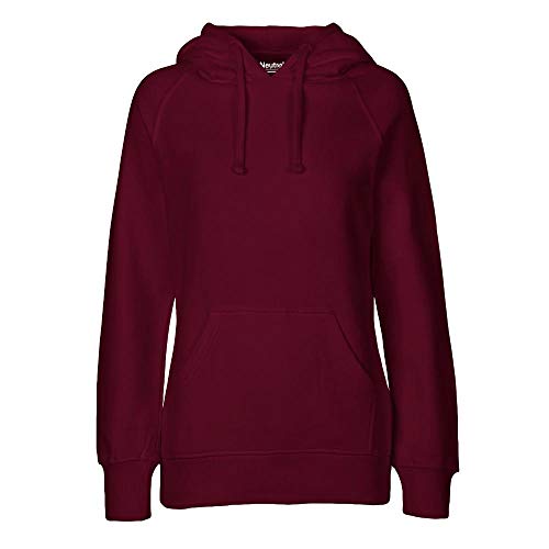 Neutral Ladies Hoodie, Farbe:Bordeaux, Größe:L von Neutral