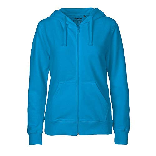 Neutral Ladies Zip Hoodie, Größe:S, Farbe:Sapphire von Neutral