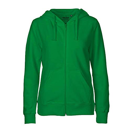 Neutral Ladies Zip Hoodie, Größe:XL, Farbe:Green von Neutral