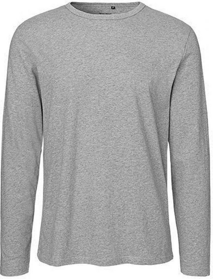 Neutral Langarmshirt Herren Long Sleeve T-Shirt / 100% Fairtrade-Baumwolle von Neutral