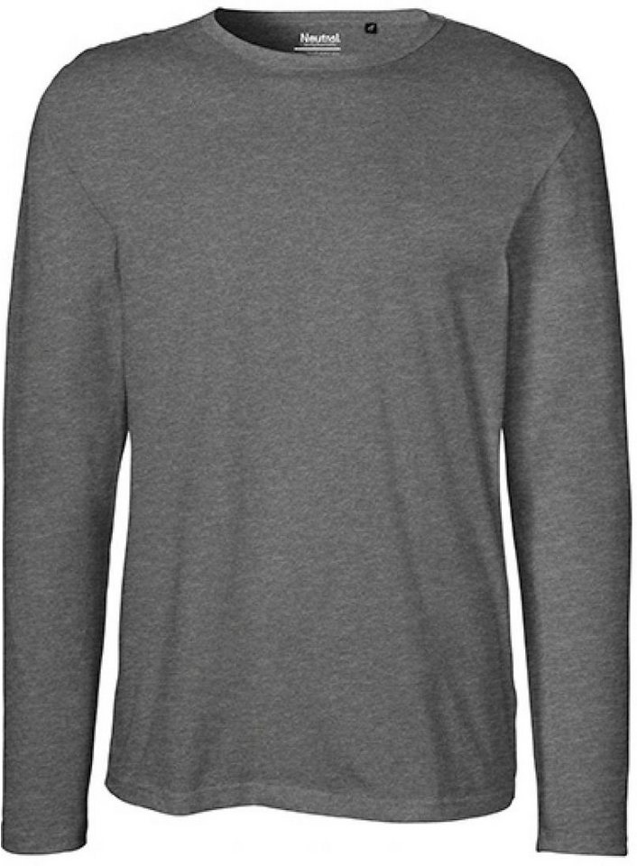 Neutral Langarmshirt Herren Long Sleeve T-Shirt / 100% Fairtrade-Baumwolle von Neutral