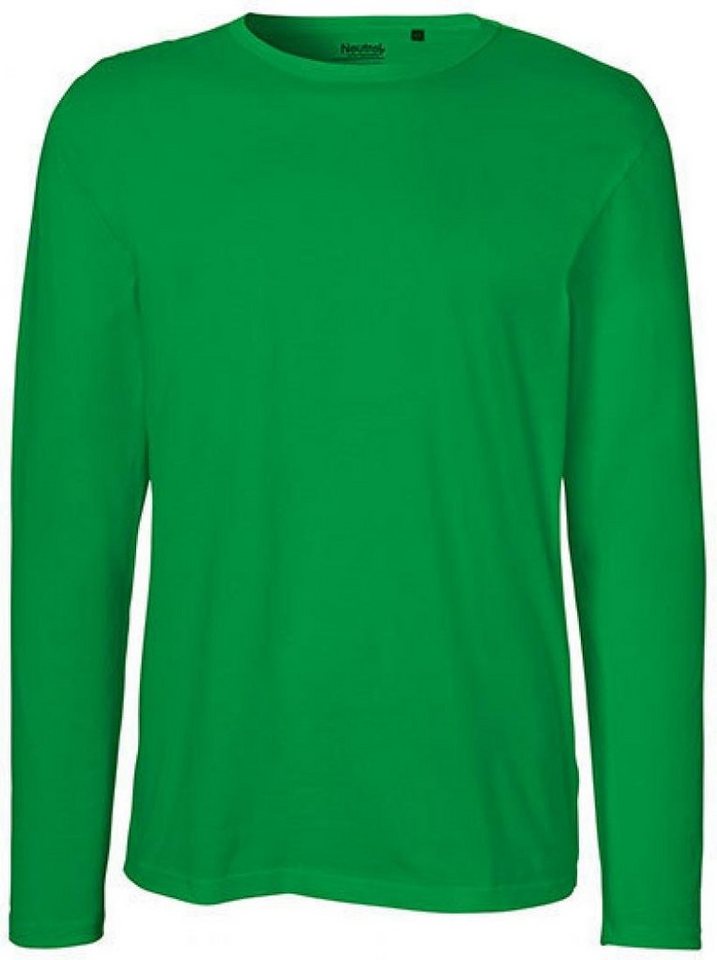 Neutral Langarmshirt Herren Long Sleeve T-Shirt / 100% Fairtrade-Baumwolle von Neutral