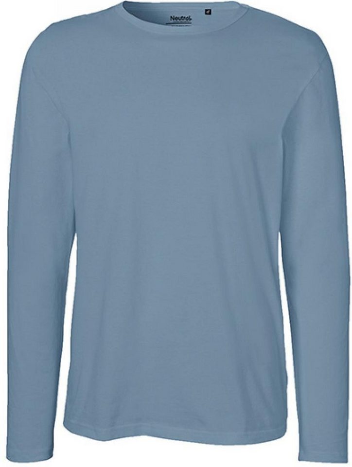 Neutral Langarmshirt Herren Long Sleeve T-Shirt / 100% Fairtrade-Baumwolle von Neutral