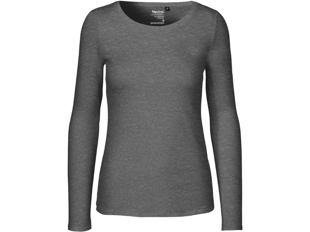 Neutral Langarmshirt Neutral Bio-Damen-Langarmshirt mit Rundhalsausschn von Neutral