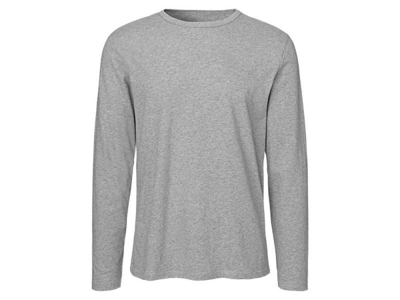 Neutral Langarmshirt Neutral Bio-Herren-Langarmshirt mit Rundhalsaussch von Neutral