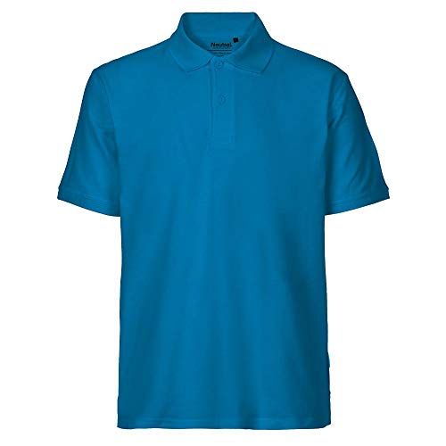 Neutral Mens Classic Polo, Größe:S, Farbe:Sapphire von Neutral