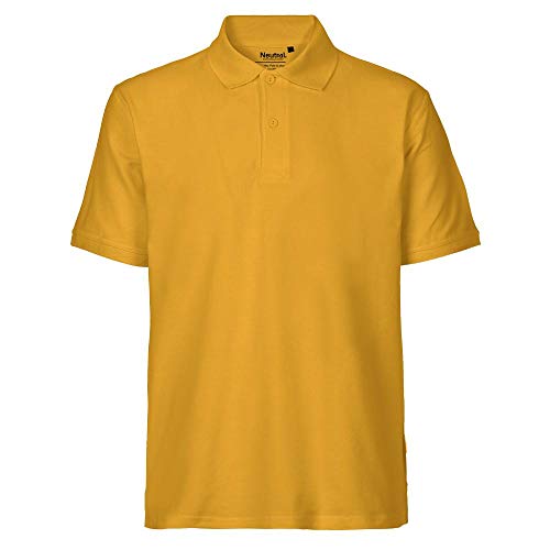 Neutral Mens Classic Polo, Größe:XL, Farbe:Yellow von Neutral