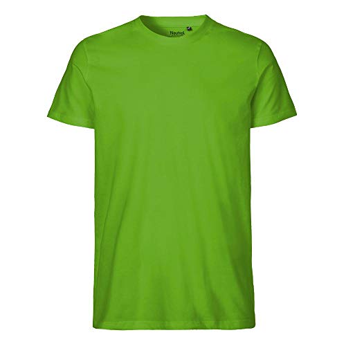 Neutral Mens Fitted T-Shirt, Farbe:Lime, Größe:L von Neutral