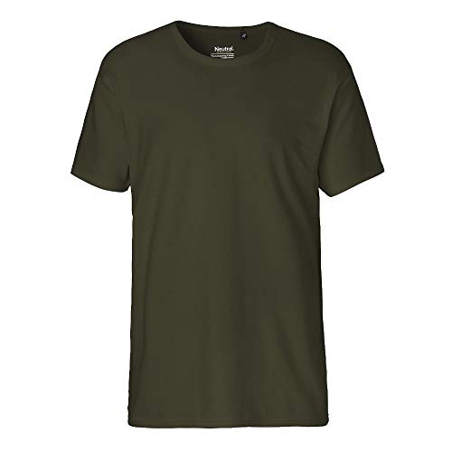 Neutral Mens Interlock T-Shirt, Größe:L, Farbe:Military von Neutral
