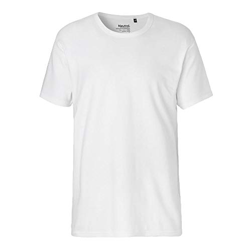 Neutral Mens Interlock T-Shirt, Größe:L, Farbe:White von Neutral