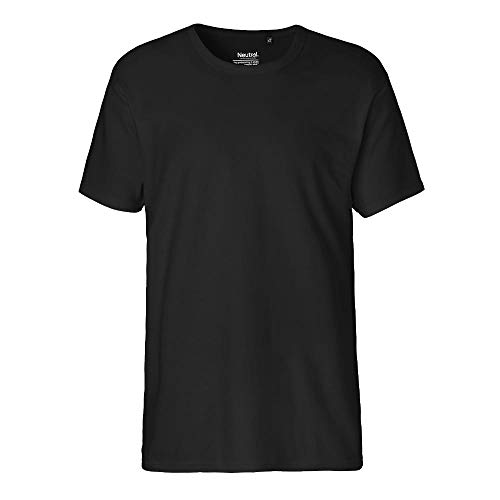 Neutral Mens Interlock T-Shirt, Größe:M, Farbe:Black von Neutral