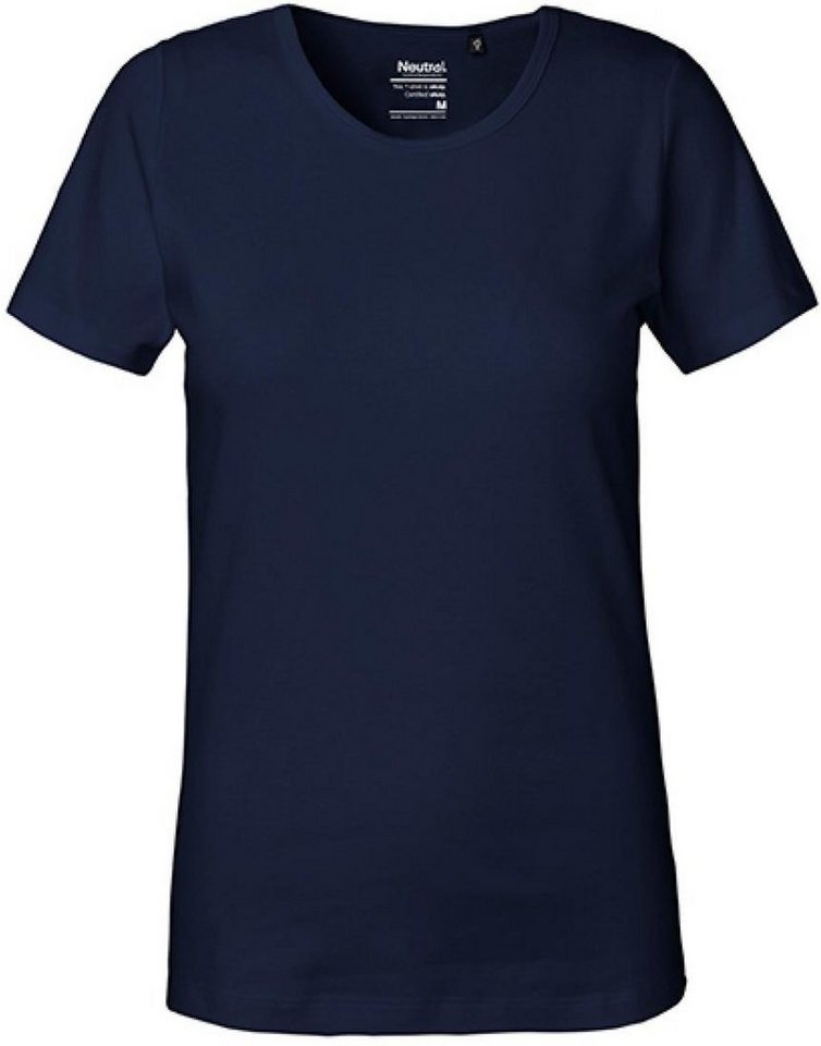 Neutral Rundhalsshirt Damen Interlock T-Shirt / 100% Fairtrade Baumwolle von Neutral