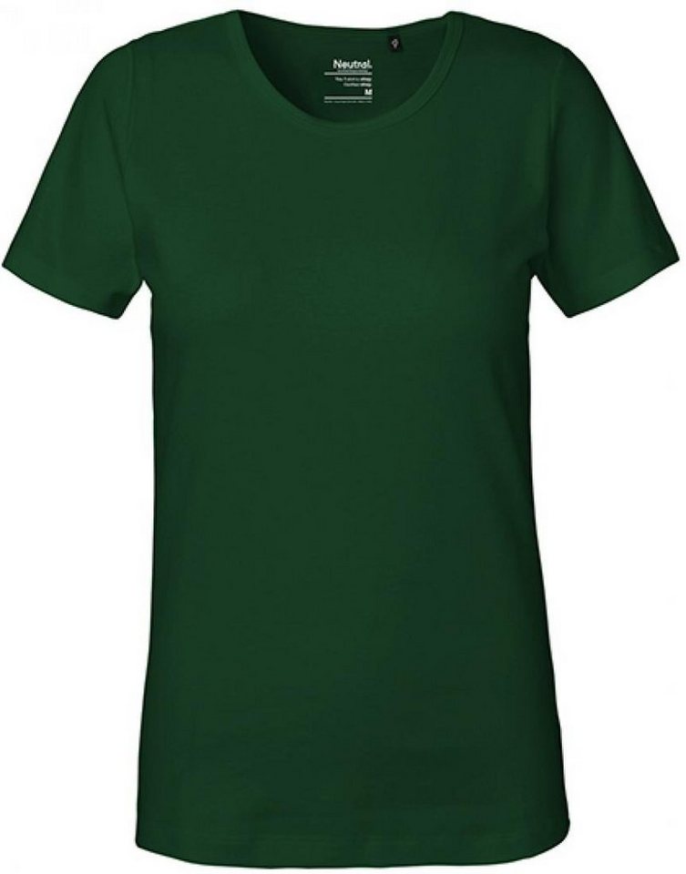 Neutral Rundhalsshirt Damen Interlock T-Shirt / 100% Fairtrade Baumwolle von Neutral