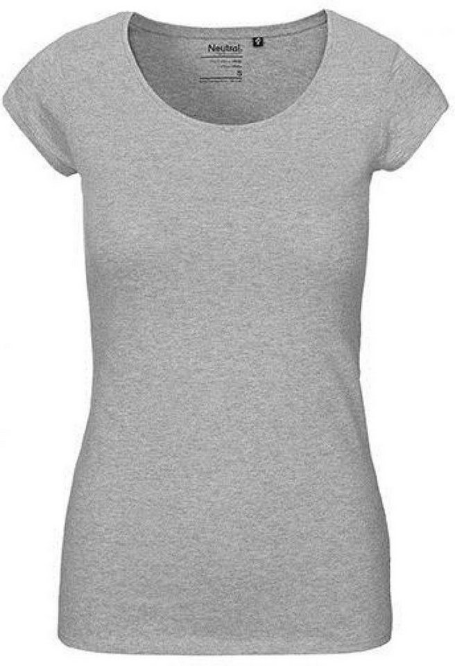Neutral Rundhalsshirt Damen Roundneck T-Shirt / 100% Fairtrade-Baumwolle von Neutral