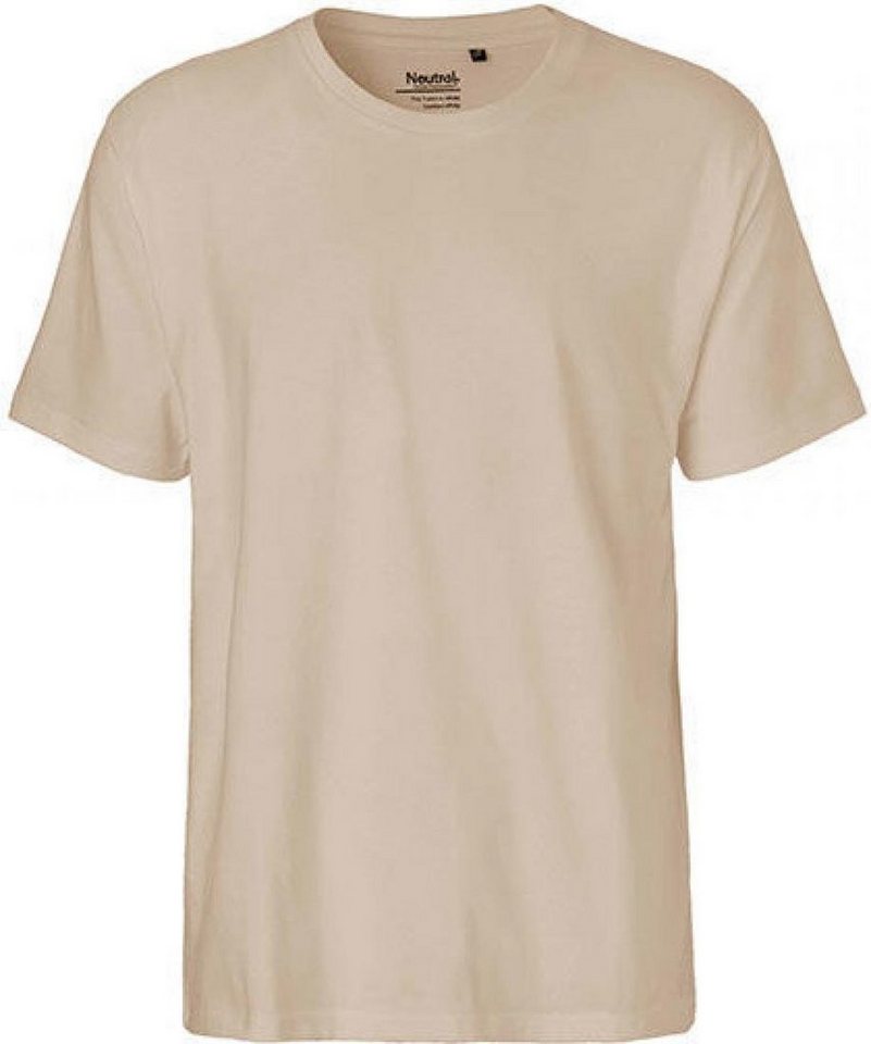 Neutral Rundhalsshirt Herren Classic T-Shirt / 100% Fairtrade Baumwolle von Neutral