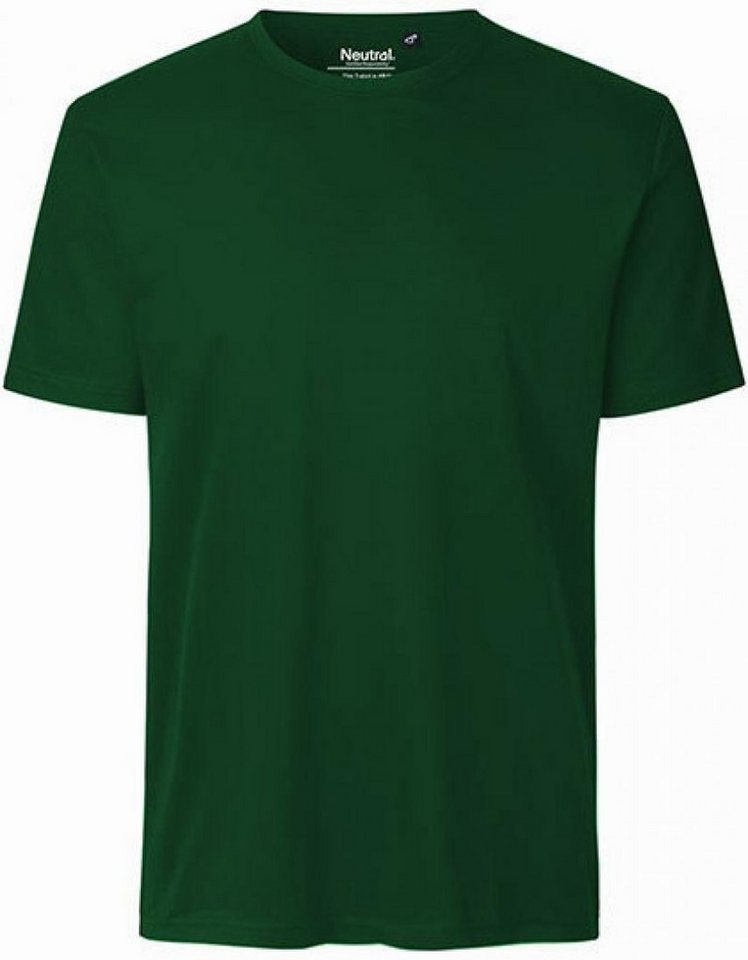 Neutral Rundhalsshirt Herren Interlock T-Shirt / 100% Fairtrade Baumwolle von Neutral
