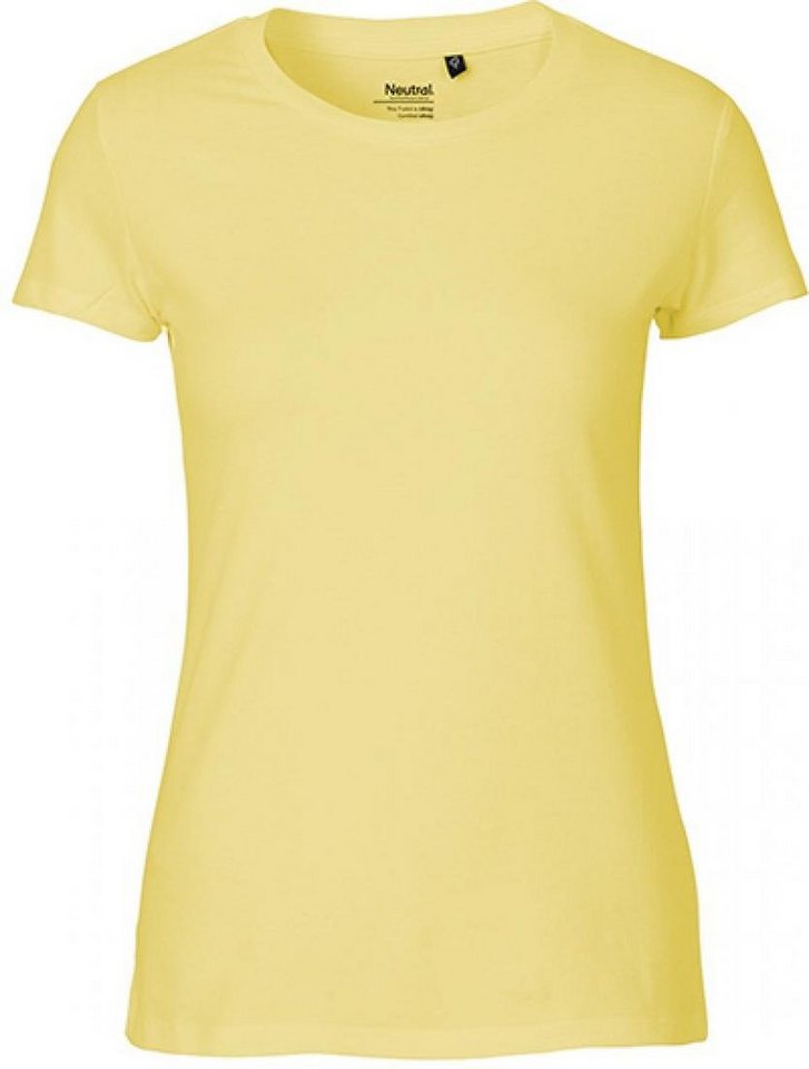 Neutral Rundhalsshirt damen Fitted T-Shirt / 100% Fairtrade-Baumwolle von Neutral