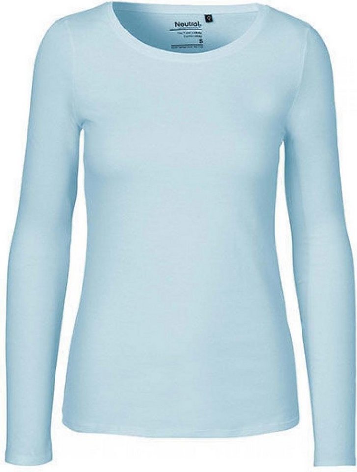 Neutral Langarmshirt Damen Long Sleeve T-Shirt / 100% Fairtrade-Baumwolle von Neutral