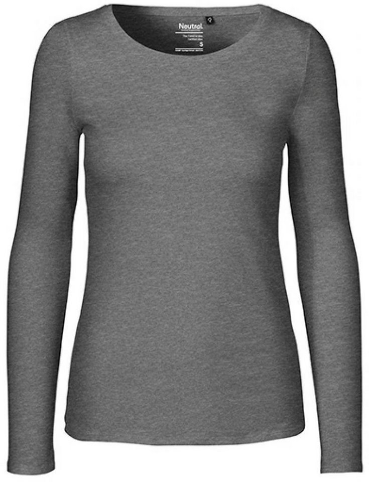 Neutral Langarmshirt Damen Long Sleeve T-Shirt / 100% Fairtrade-Baumwolle von Neutral