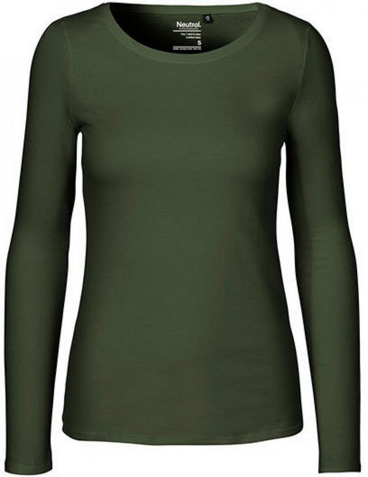 Neutral Langarmshirt Damen Long Sleeve T-Shirt / 100% Fairtrade-Baumwolle von Neutral