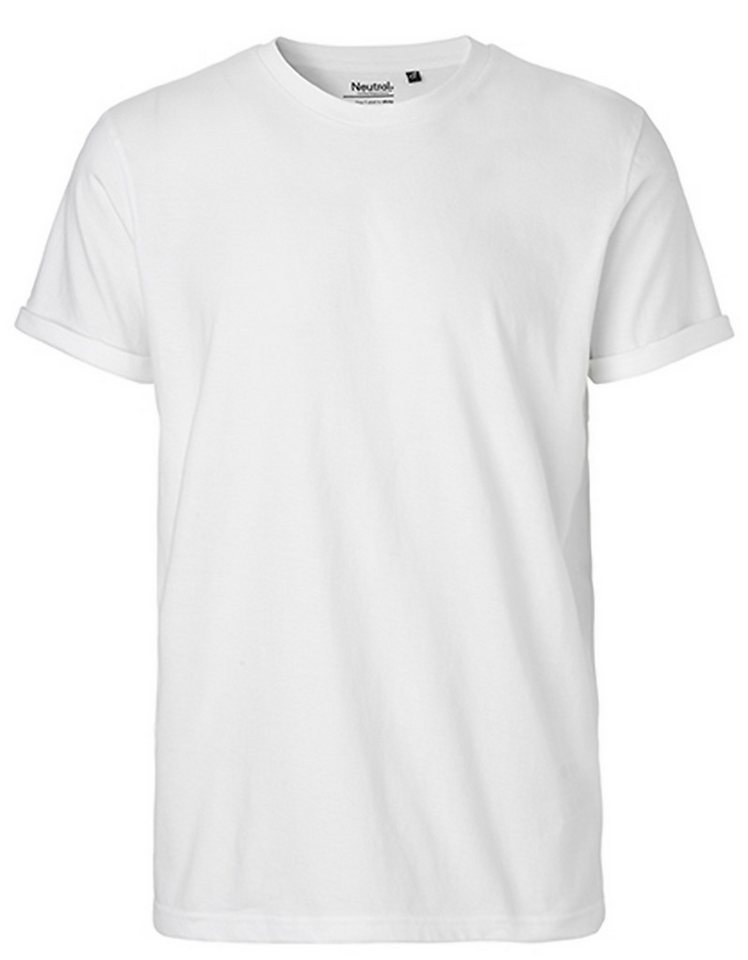 Neutral T-Shirt Men´s Roll Up Sleeve T-Shirt von Neutral