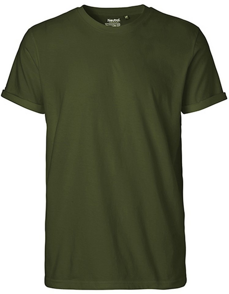 Neutral T-Shirt Men´s Roll Up Sleeve T-Shirt von Neutral