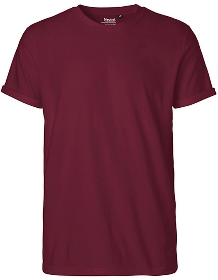 Neutral T-Shirt Men´s Roll Up Sleeve T-Shirt von Neutral