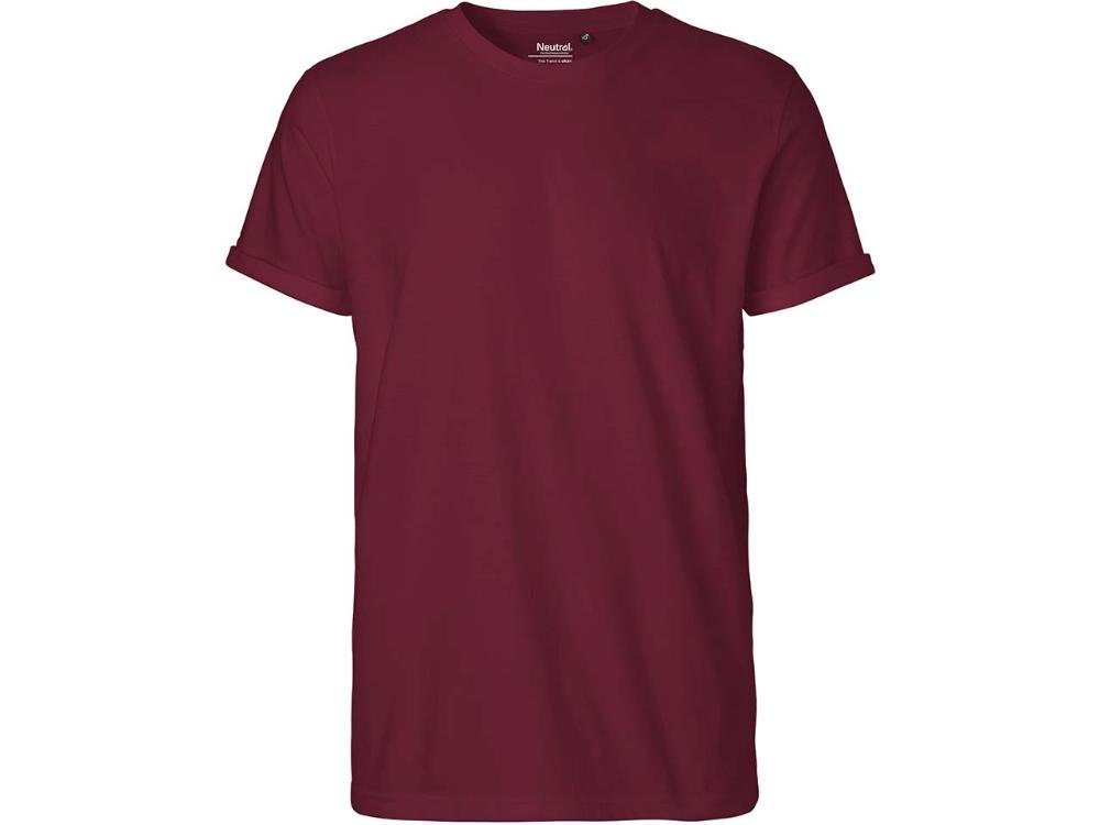 Neutral T-Shirt Neutral Bio-Herren-T-Shirt mit Roll-Up-Ärmeln von Neutral