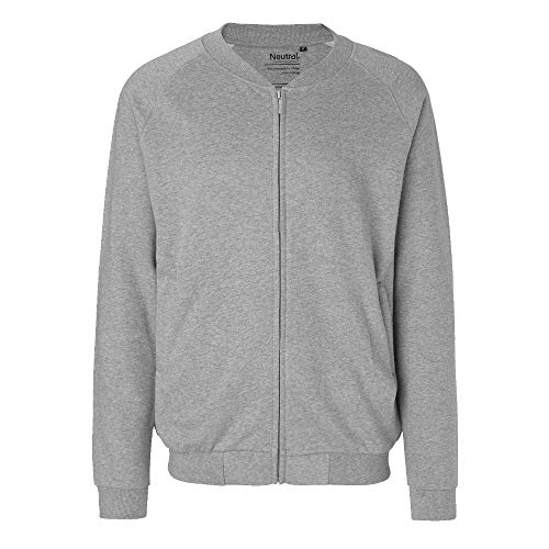 Neutral - Unisex Sweatjacke / Sports Grey, S von Neutral