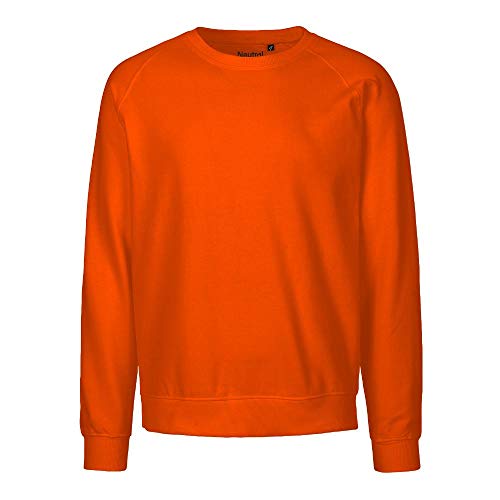 Neutral Unisex Sweatshirt, Größe:L, Farbe:Orange von Neutral