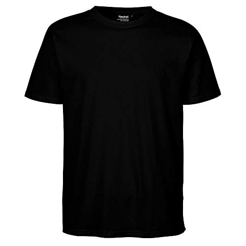 Neutral Unisex T-Shirt 'Regular'/Black, XXL von Neutral