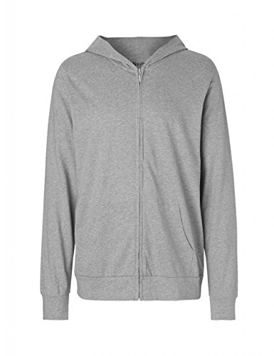 Unisex Jersey Hoodie with Zip, Größe:S, Farbe:sports grey von Neutral