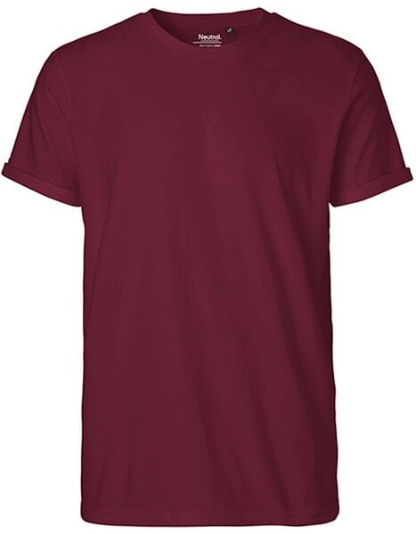 Neutral® Unisex T-Shirt Rollärmel von Neutral Bio Baumwolle Rollsleeve von Neutral®