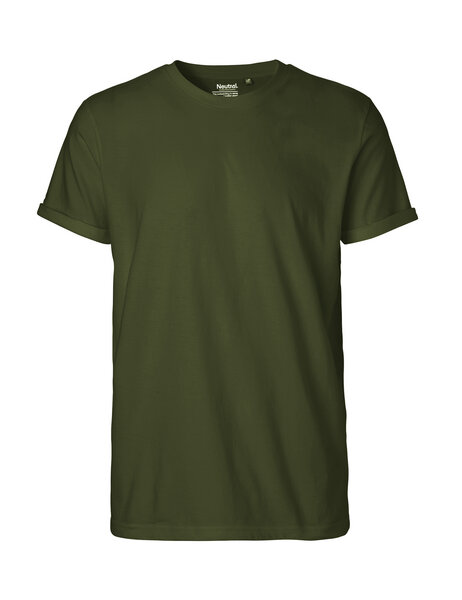 Neutral® Unisex T-Shirt Rollärmel von Neutral Bio Baumwolle Rollsleeve von Neutral®