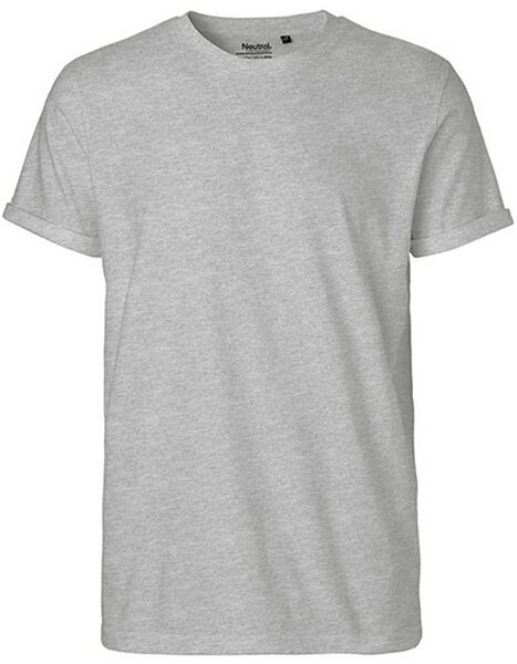 Neutral® Unisex T-Shirt Rollärmel von Neutral Bio Baumwolle Rollsleeve von Neutral®